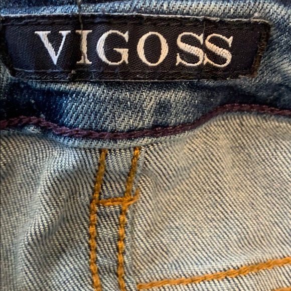 Vigoss Marley Super Skinny Raw Hem Jeans Size 30 - Picture 10 of 12